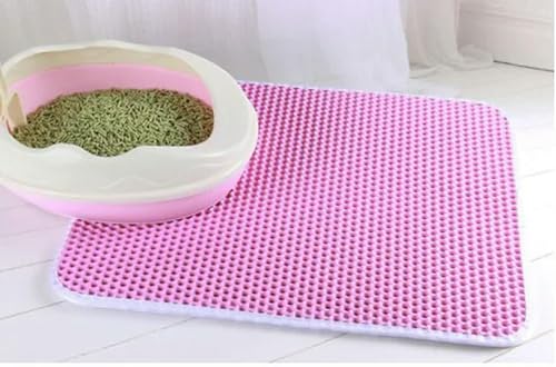 VERIMP Pet Cat Litter Mat Double Layer Pet Litter Box Mat Sand Cat Pad Bed Mat Products von VERIMP