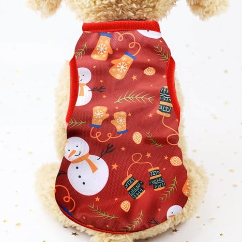Weihnachten Nette Kleidung Für Kleine Hunde Katzen Weste Shirt Welpen Hund Kostüm Hunde Geschenk Haustier Weiche Kleidung von VERIMP