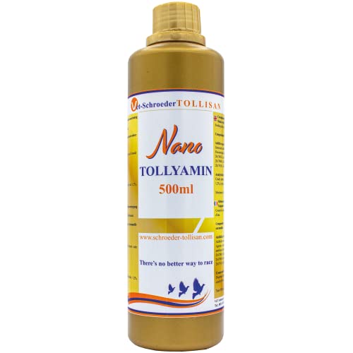 VET SCHROEDER + TOLLISAN – Nano Tollyamin | schnelle Regeneration für topfitte Brieftauben | Proteine | tierische Aminosäuren | 500 ml von VET SCHROEDER + TOLLISAN