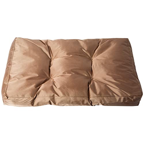 VFM/Crufts - Oxford Pet Mattress - Pet Bed - Large (Brown) 91x68x10cm. von VFM e-Store