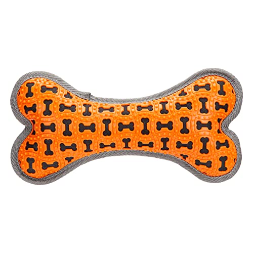 VFM/Crufts Tough Toy Bone with Squeaker, Dog Toy, Pet Toy (Dimensions: 27.8cm x 20cm x 4cm) von VFM e-Store