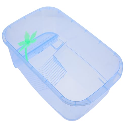 VICASKY Schildkrötenbecken aus Kunststoff Reptilien Futterbox Auslaufsicher für Schildkrötenzucht Geräumiger Reptilientank VICASKY Schildkrötenbecken aus Kunststoff Reptilien Futterbox Auslaufsicher für Schildkrötenzucht Geräumiger Reptilientank von VICASKY