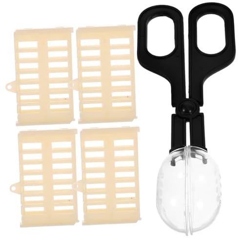 VICASKY 1Satz Bienenkäfig Clip aus Kunststoff Multifunktionale Werkzeuge für Sichere Bienenkönigin Leicht Tragbar und Benutzerfreundlich für Bienenhaltung VICASKY 1Satz Bienenkäfig Clip aus Kunststoff Multifunktionale Werkzeuge für Sichere Bienenkönigin Leicht Tragbar und Benutzerfreundlich für Bienenhaltung von VICASKY