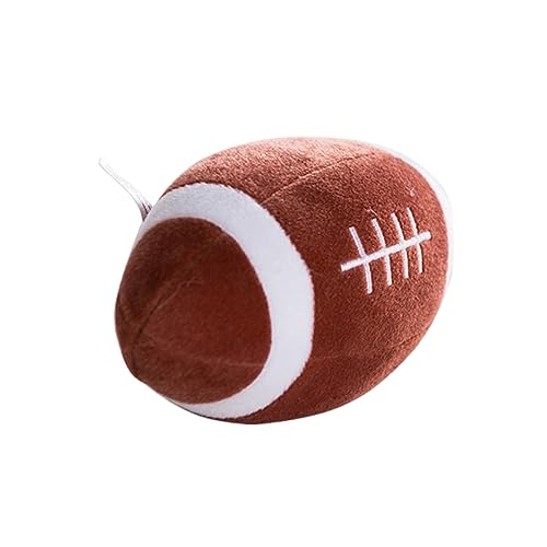 VICASKY 1stk Handstockpuppe Haustierspielzeug Kauball Für Haustiere Kauspielzeug Für Babys Spielzeugbälle Für Hunde Tierische Plüsch-kauspielzeuge Tierkissen Kind Fußball Den Ball Klopfen von VICASKY