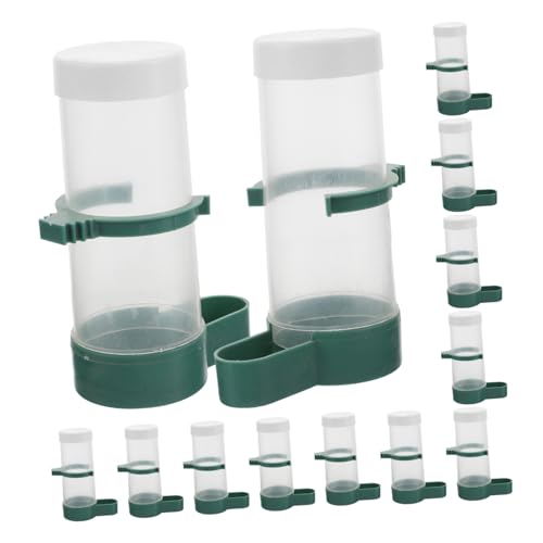 VICASKY 20Stücke Vogel Wasserspender Automatischer Futterspender für Papageien Sittiche und Kleine Nachfüllen für Vogelkäfige und Nester Stressfreies VICASKY 20Stücke Vogel Wasserspender Automatischer Futterspender für Papageien Sittiche und Kleine Nachfüllen für Vogelkäfige und Nester Stressfreies von VICASKY