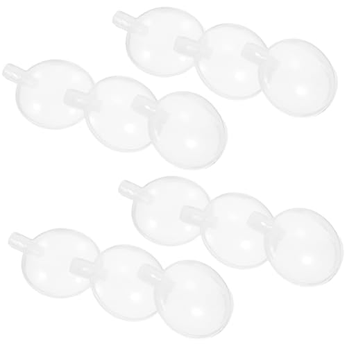 VICASKY 300 STK Dicke Haustier Babyspielzeug reparieren Quietschender Ball als Hundespielzeug bastelzeug Soft Toy Spielzeuge Quietscher Zubehör Quietscher Geräuschmacher Plastik Weiß von VICASKY