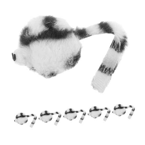 VICASKY 6stücke Interaktive Mäuse Spielzeug Für Katzen Plüschmaterial Mit Katzenminze Gefüllt Realistisch Und Süß Für Indoor-kätzchen Beschäftigung Und Unterhaltung VICASKY 6stücke Interaktive Mäuse Spielzeug Für Katzen Plüschmaterial Mit Katzenminze Gefüllt Realistisch Und Süß Für Indoor-kätzchen Beschäftigung Und Unterhaltung von VICASKY