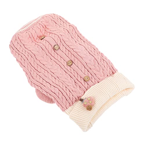 VICASKY Dicker Haustier Pullover mit Rollkragen Atmungsaktives und Hautfreundliches Winter Hundekostüm Weicher Welpen Pullover für Kleine Hunde Praktisches und Bequemes Hundebekleidung VICASKY Dicker Haustier Pullover mit Rollkragen Atmungsaktives und Hautfreundliches Winter Hundekostüm Weicher Welpen Pullover für Kleine Hunde Praktisches und Bequemes Hundebekleidung von VICASKY