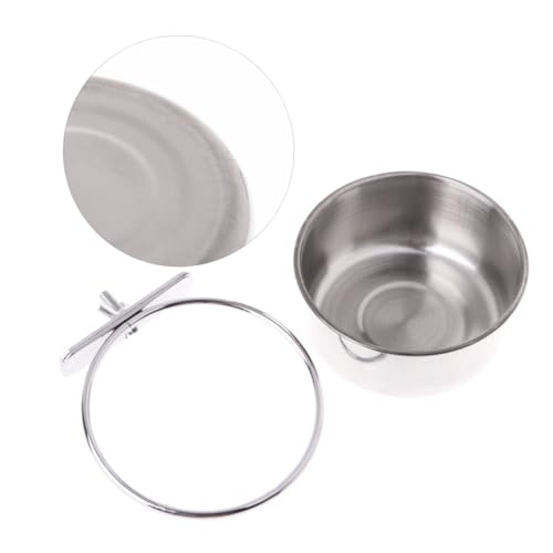 VICASKY Futter und Wasserschale für Papageien Kleine Vogelfutterschale Käfig Geeignet Leicht zu Reinigen und Langlebig Praktischer Trinknapf für Kleinvögel VICASKY Futter und Wasserschale für Papageien Kleine Vogelfutterschale Käfig Geeignet Leicht zu Reinigen und Langlebig Praktischer Trinknapf für Kleinvögel von VICASKY