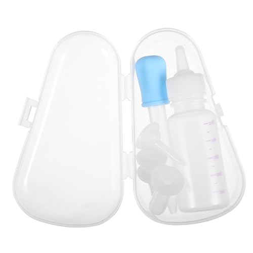 VICASKY Haustier Fütterungsflasche mit Messskala Auslaufsicherer Milch Wasserspender für Welpen und Kätzchen Leichtes Präzises Fütterungsset für Neugeborene Haustiere Sicher und Praktisch VICASKY Haustier Fütterungsflasche mit Messskala Auslaufsicherer Milch Wasserspender für Welpen und Kätzchen Leichtes Präzises Fütterungsset für Neugeborene Haustiere Sicher und Praktisch von VICASKY