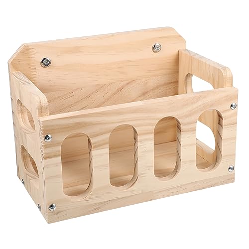 VICASKY Holz Heu Feeder für Kleintiere Hohlheuhalter aus Hochwertigem Holz Sicher und Langlebig für Meerschweinchen und Hamster Minimiert Heuabfall VICASKY Holz Heu Feeder für Kleintiere Hohlheuhalter aus Hochwertigem Holz Sicher und Langlebig für Meerschweinchen und Hamster Minimiert Heuabfall von VICASKY