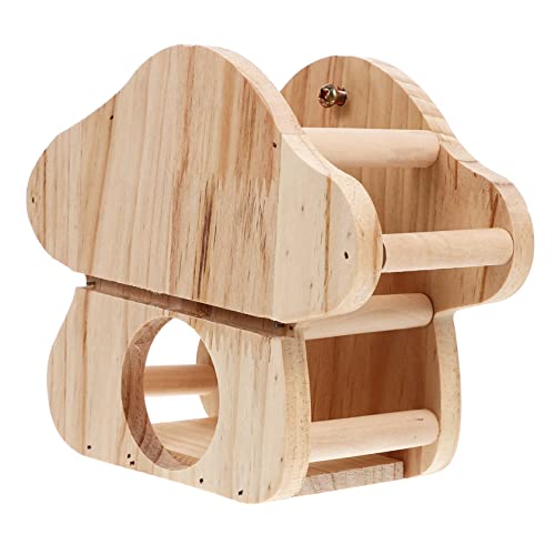 VICASKY Holz Heuraufe für Kleintiere Praktischer Futterhalter für Hamster Kaninchen und Meerschweinchen Minimiert Abfall und Fördert Langsames Fressen Design aus Hochwertigem Holz VICASKY Holz Heuraufe für Kleintiere Praktischer Futterhalter für Hamster Kaninchen und Meerschweinchen Minimiert Abfall und Fördert Langsames Fressen Design aus Hochwertigem Holz von VICASKY