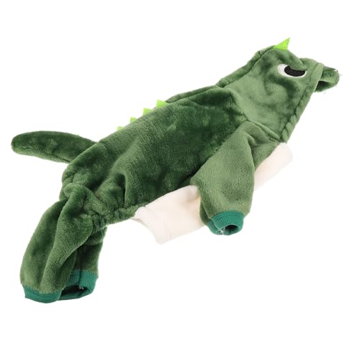 VICASKY Puppy Dinosaur Style Hoodie Für Hunde Bequeme Und Warme Fleece Haustierkleidung Für Herbst Und Winter Niedliches Cartoon-Design Für Outdoor-aktivitäten VICASKY Puppy Dinosaur Style Hoodie Für Hunde Bequeme Und Warme Fleece Haustierkleidung Für Herbst Und Winter Niedliches Cartoon-Design Für Outdoor-aktivitäten von VICASKY