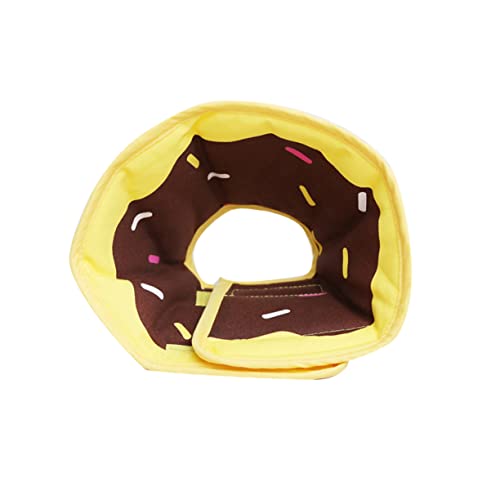 VICASKY Hundehalsband Für Welpen Aufblasbarer Erholungsring Mit Fruchtmuster Kratzen Biss Verstellbar Für Kleine Nach Operationen S Donut VICASKY Hundehalsband Für Welpen Aufblasbarer Erholungsring Mit Fruchtmuster Kratzen Biss Verstellbar Für Kleine Nach Operationen S Donut von VICASKY