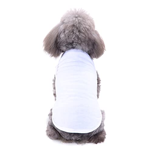 VICASKY Hundeshirt für Haustiere Kurzarm T Shirt aus Reinem Polyester Sommerbekleidung für Welpen Modisches Design für Besondere Anlässe und Fototermine Bequem und Langlebig für VICASKY Hundeshirt für Haustiere Kurzarm T Shirt aus Reinem Polyester Sommerbekleidung für Welpen Modisches Design für Besondere Anlässe und Fototermine Bequem und Langlebig für von VICASKY