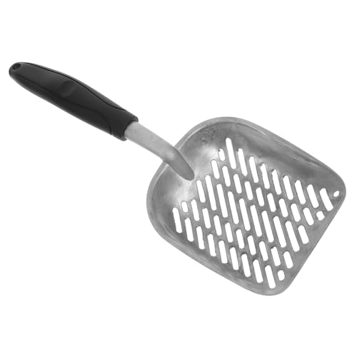 VICASKY Katzenstreuschaufel aus Metall mit Flachem Kopf Ergonomischer Griff für Effiziente Katzentoilette Langlebig und Robust für Tägliche Nutzung Haustierbedarf VICASKY Katzenstreuschaufel aus Metall mit Flachem Kopf Ergonomischer Griff für Effiziente Katzentoilette Langlebig und Robust für Tägliche Nutzung Haustierbedarf von VICASKY