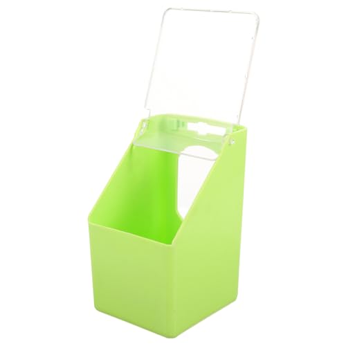 VICASKY Multifunktionaler Vogelfutterspender Hängend mit Abdeckung Leichter Futter und Wassernapf für Tauben und Kleine Vögel Einfache Geeignet für Käfige und Außenbereiche Grün VICASKY Multifunktionaler Vogelfutterspender Hängend mit Abdeckung Leichter Futter und Wassernapf für Tauben und Kleine Vögel Einfache Geeignet für Käfige und Außenbereiche Grün von VICASKY