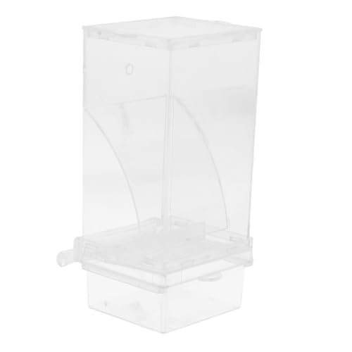 VICASKY Praktischer Vogelfutterspender Für Den Käfig Mit Transparentem Design, Sauberer Wasserspender Für Papageien Und Sittiche Mit Stilvollem Look Für Die Inneneinrichtung VICASKY Praktischer Vogelfutterspender Für Den Käfig Mit Transparentem Design, Sauberer Wasserspender Für Papageien Und Sittiche Mit Stilvollem Look Für Die Inneneinrichtung von VICASKY