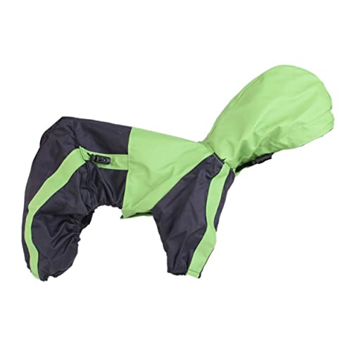 VICASKY Kleidung Clothes Größe Regenmäntel Ihre Hundekleidung Regenmantel Verstellbarer Kapuzenverschluss - Pet Gear Regenbekleidung S Vier- -Vollhundeschutzregen Winziger Mantel für Outdoor Trendy von VICASKY