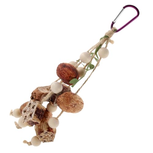 VICASKY Vogel Kauspielzeug aus Robustem Holz mit Natürlichem Kiefernzapfen Lustiges Widerstandsfähiges Foraging für Papageien und Wellensittiche Beißfest und Sicher für Langanhaltenden VICASKY Vogel Kauspielzeug aus Robustem Holz mit Natürlichem Kiefernzapfen Lustiges Widerstandsfähiges Foraging für Papageien und Wellensittiche Beißfest und Sicher für Langanhaltenden von VICASKY
