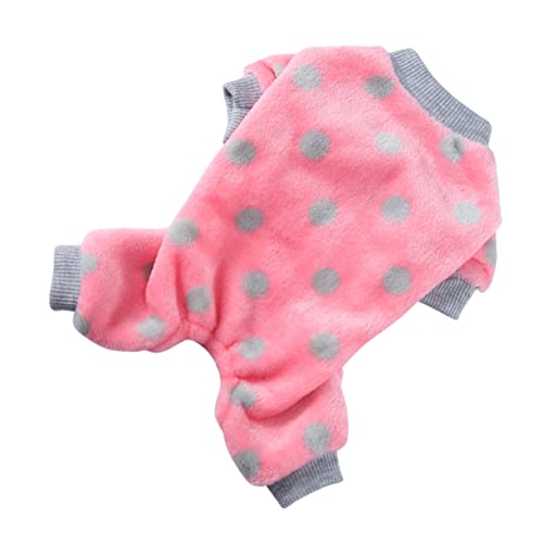 VICASKY Warmer Haustier Schlafanzug aus Atmungsaktivem Material Leichter und Bequemer Winter Overall für Kleine Hunde Modische Haustierkleidung für Alltag und Besondere Anlässe VICASKY Warmer Haustier Schlafanzug aus Atmungsaktivem Material Leichter und Bequemer Winter Overall für Kleine Hunde Modische Haustierkleidung für Alltag und Besondere Anlässe von VICASKY
