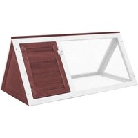 VidaXL Holz Kaninchenstall / Kleintierstall altrosa VidaXL Holz Kaninchenstall / Kleintierstall altrosa von VIDAXL