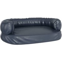 VidaXL Hundebett Ergonomisch Kunstleder blau S von VIDAXL