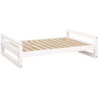 VidaXL Hundebett XXL (105,5x75,5x28 cm) weiß von VIDAXL