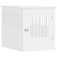 VidaXL Hundekäfig im Möbel-Stil weiß 80 cm, 64,5 cm, 71 cm VidaXL Hundekäfig im Möbel-Stil weiß 80 cm, 64,5 cm, 71 cm von VIDAXL