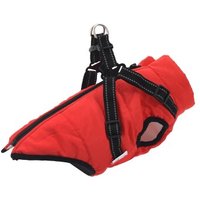 VidaXL Hundemantel rot XL von VIDAXL