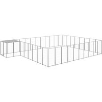 VidaXL Hundezwinger silber 6,6 m, 4,4 m, 1,1 m VidaXL Hundezwinger silber 6,6 m, 4,4 m, 1,1 m von VIDAXL