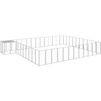 VidaXL Hundezwinger silber 7,7 m, 5,5 m, 1,1 m VidaXL Hundezwinger silber 7,7 m, 5,5 m, 1,1 m von VIDAXL