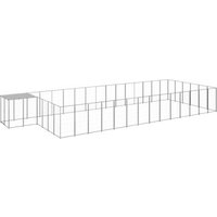 VidaXL Hundezwinger silber 8,8 m, 3,3 m, 1,1 m VidaXL Hundezwinger silber 8,8 m, 3,3 m, 1,1 m von VIDAXL