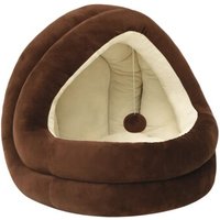 VidaXL Katzenbett braun 50 cm, 50 cm VidaXL Katzenbett braun 50 cm, 50 cm von VIDAXL