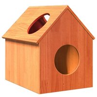 VidaXL Katzenhaus sandbraun VidaXL Katzenhaus sandbraun von VIDAXL