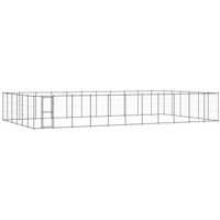 VidaXL Outdoor Hundezwinger aus verzinktem Stahl 12,1 m, 6,6 m, 1,8 m VidaXL Outdoor Hundezwinger aus verzinktem Stahl 12,1 m, 6,6 m, 1,8 m von VIDAXL