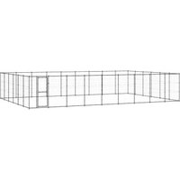VidaXL Outdoor Hundezwinger aus verzinktem Stahl 9,9 m, 6,6 m, 1,8 m VidaXL Outdoor Hundezwinger aus verzinktem Stahl 9,9 m, 6,6 m, 1,8 m von VIDAXL