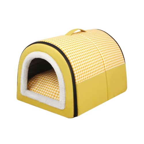 Tiernest, Bequemes Höhlen-Kleintierbett, Abnehmbares Großes Meerschweinchenbett, Haustierbedarf, Abnehmbares Kleintierbett,A-70cm*55cm*45cm von VIDECOR