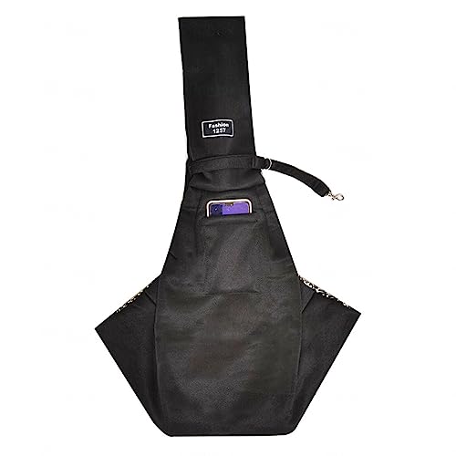 VIDECOR 1 PC Diagonale Haustiertasche Umhängetasche Rucksäcke Kleiner Hunderucksack Nylon Rot Haustierhandtasche Praktische Aufbewahrungstasche Verstellbare Aufbewahrungstasche,B von VIDECOR