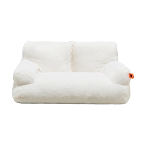 VIDECOR Modisches Katzensofa, Katzencouch – Flauschige, Kollabierbare Große Katzenbetten, Katzenmöbel, Wolken-Katzensofas mit Rutschfester Unterseite, 66 X 48 X 33 cm,A von VIDECOR