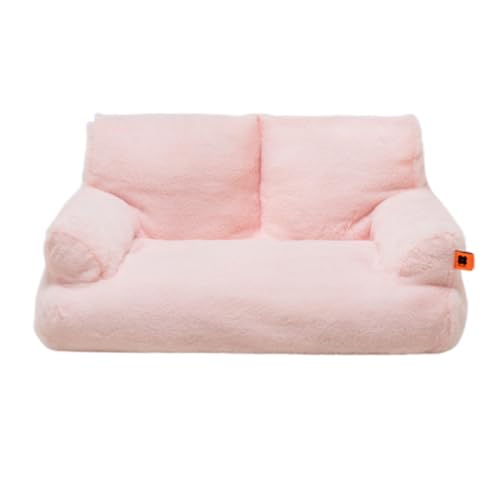 VIDECOR Modisches Katzensofa, Katzencouch – Flauschige, Kollabierbare Große Katzenbetten, Katzenmöbel, Wolken-Katzensofas mit Rutschfester Unterseite, 66 X 48 X 33 cm,D von VIDECOR