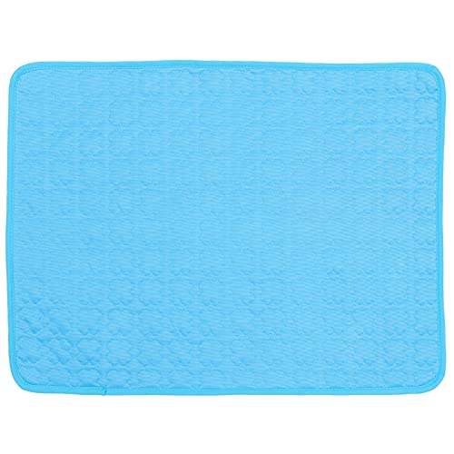 Haustier Kühle Unterlage Hundebett Matte Sommer-schlafunterlage Für Katzen Sommerschlafmatte Für Haustiere Eis Seidenmatte Outdoor-sofakissen Überdimensioniert Stoff Sommer Pad von VILLCASE