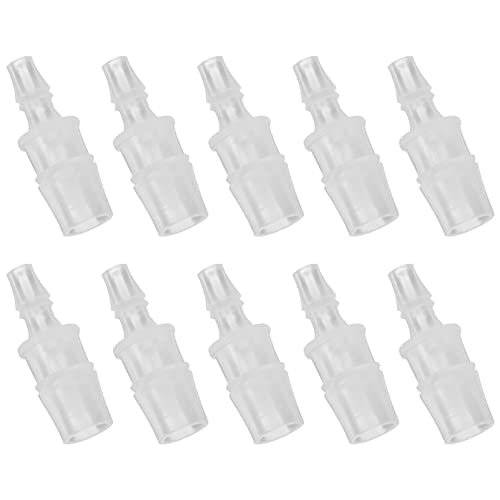 VILLCASE Widerhakenbeschlag PVC 10 Pcs Kunststoffschlauch Männlicher Gewindeadapteranschluss Rohrbeschläge Barb- Signalpace PVC- Barb- Fitements Stachelbalte PVC-Widerhakenadapter von VILLCASE