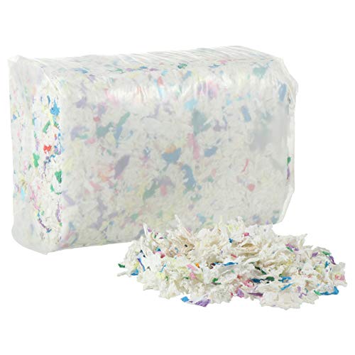 VILLCASE 500 g Hamsterkäfig Liner, Kaninchenkäfig Bettwäsche Haustier Käfig Liner Papierreste Meerschweinchen Papier Bettwäsche saugfähig und desodorierend Konfetti Matte für Ratten Rennmäuse von VILLCASE