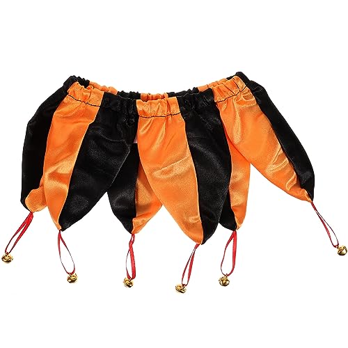 VILLCASE Kürbis-hundehalsband Halloween-hundeoutfits Geisterhalsbänder Für Hunde Hunde-kürbis-Outfit Halloween-katzenkostüm Halloween-Clown-katzenhalsband Kleidung Polyester Haustier von VILLCASE