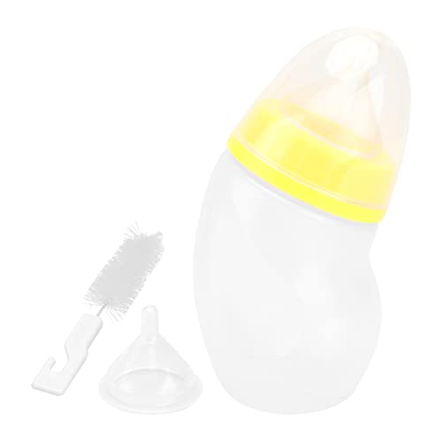 VILLCASE Zubehör Pet Feeding Bottle Professional 180 Pet Cat Feeding Bottle Hundemilchfutter mit sauberer Bürste für Neugeborene Welpenk?tzchen (zuf?llige) Babyflaschen von VILLCASE