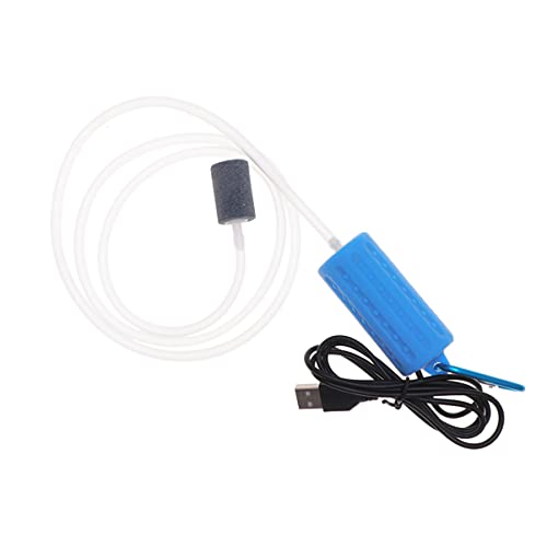 VILLCASE USB-Aquarium USB Luftpumpe Aquarium Geräuschlose Sauerstoffpumpe Aquarium USB-Luft Aquarium Teichpumpe Aquariensprudler USB-luftpumpe Sauerstoff Luftpumpe Sehr Leise Lieferungen von VILLCASE