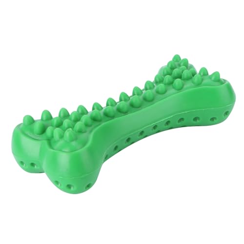 VILLFUL 1 PC Gummi Hundespielzeug Pet Chew Toy Zahnbürste Doggy Brushing Pet Supply (grün) von VILLFUL