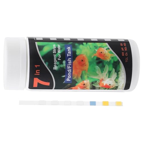 VILLFUL 7-in-1-aquarium-wassertest-kits Für Aquarien Ph-teststreifen 50 Stück/dose von VILLFUL