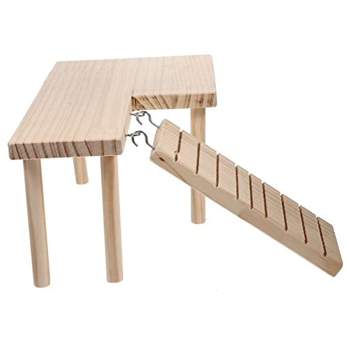 VILLFUL Verschleißfeste Leiter Für Hamster Holzplattform-Spielzeug Für Laufställe VILLFUL Verschleißfeste Leiter Für Hamster Holzplattform-Spielzeug Für Laufställe von VILLFUL